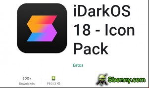 iDarkOS 18 - Icon Pack MOD APK