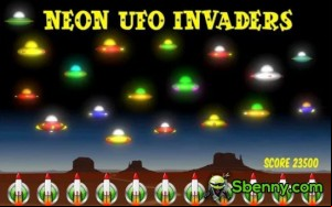 Neon UFO Invaders Pro APK