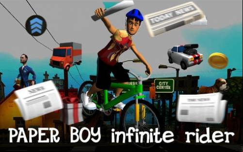 Paper Boy: Infinite Bicycle Rider MOD APK