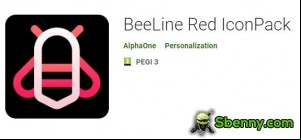 BeeLine Red IconPack MOD APK
