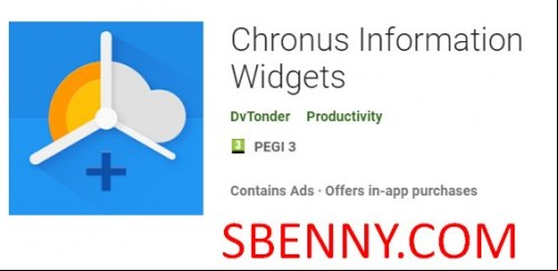 Chronus Information Widgets MOD APK