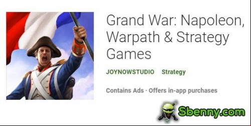 Grand War: Napoleon, Warpath &amp; Strategy Games MOD APK