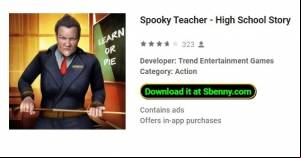 Spooky Teacher - High School Story MOD APK