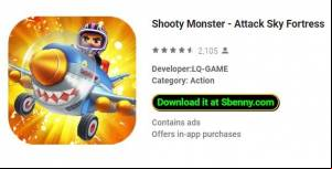 Shooty Monster - Attack Sky Fortress MOD APK