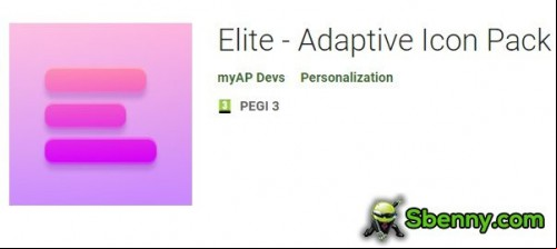 Elite - Adaptive Icon Pack MOD APK