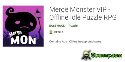 Merge Monster VIP - Offline Idle Puzzle RPG APK