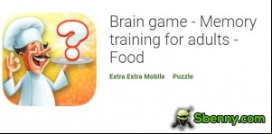 Brain game - Memory training for adults - Food APK