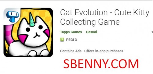 Cat Evolution - Cute Kitty Collecting Game MOD APK