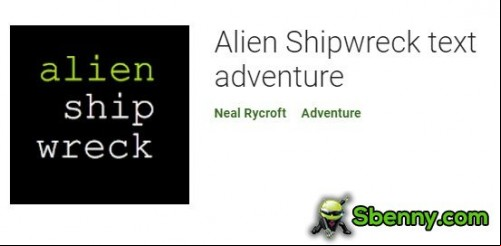 Alien Shipwreck text adventure APK