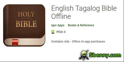 English Tagalog Bible Offline MOD APK