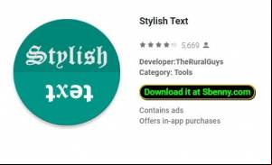 Stylish Text MOD APK