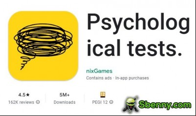 Psychological tests. MOD APK