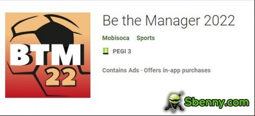 Be the Manager 2022 MOD APK