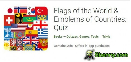 Flags of the World &amp; Emblems of Countries: Quiz MOD APK