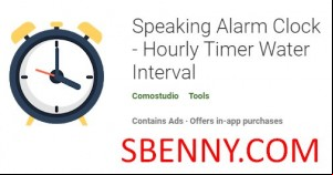 Speaking Alarm Clock - Hourly Timer Water Interval MOD APK
