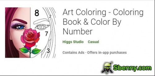 Art Coloring - Coloring Book &amp; Color By Number MOD APK