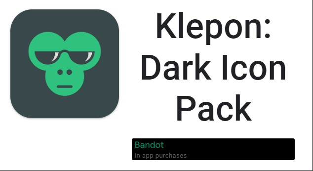 Klepon: Dark Icon Pack MOD APK