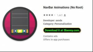 NavBar Animations (No Root) MOD APK