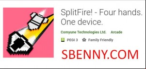 SplitFire! - Four hands. One device.