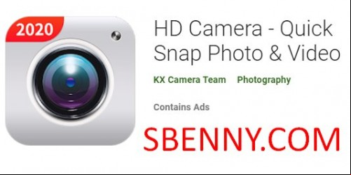 HD Camera - Quick Snap Photo &amp; Video MOD APK