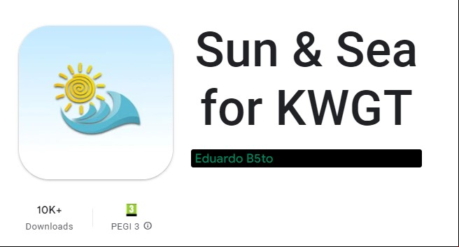 Sun &amp; Sea for KWGT MOD APK