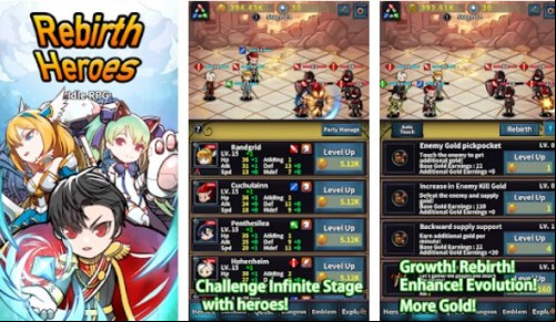 Rebirth Heroes MOD APK