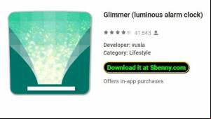 Glimmer (luminous alarm clock) MOD APK