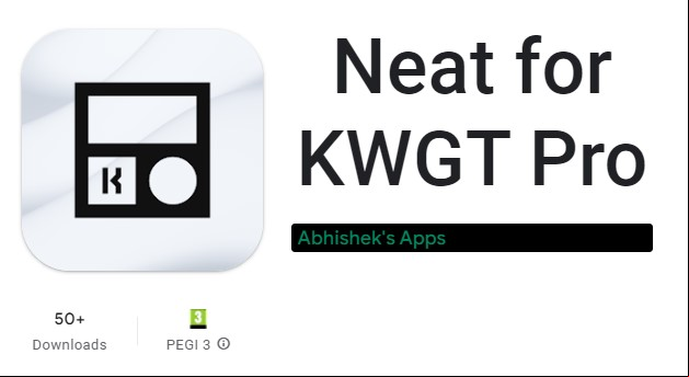 Neat for KWGT Pro MOD APK