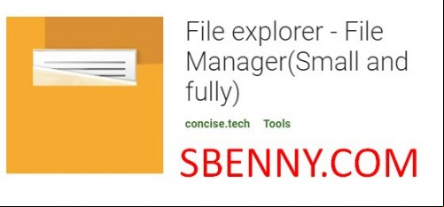 File explorer - File Manager(Small and fully) MOD APK