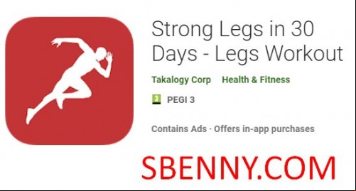 Strong Legs in 30 Days - Legs Workout MOD APK