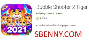 Bubble Shooter 2 Tiger MOD APK