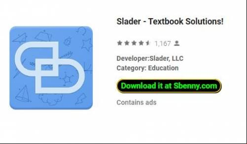 Slader - Textbook Solutions! MOD APK