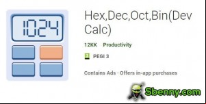 Hex,Dec,Oct,Bin(Dev Calc) MOD APK