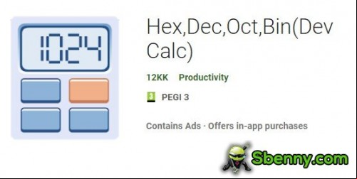 Hex,Dec,Oct,Bin(Dev Calc) MOD APK