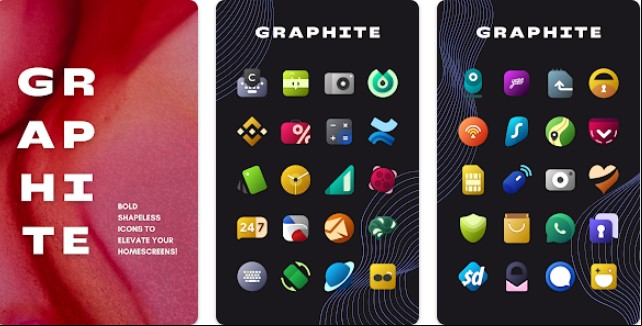 Graphite Icon Pack MOD APK