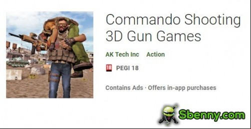 Commando Shooting 3D Gun Games MOD APK