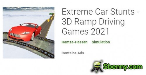 Extreme Car Stunts - 3D Ramp Driving Games 2021
