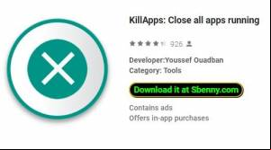 KillApps: Close all apps running MOD APK