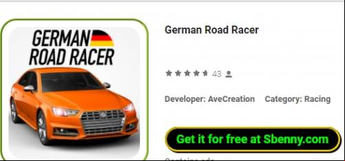 German Road Racer MOD APK