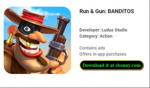 Run &amp; Gun: BANDITOS MOD APK