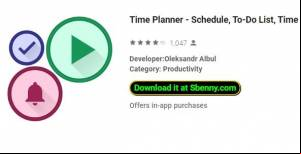 Time Planner - Schedule, To-Do List, Time Tracker MOD APK