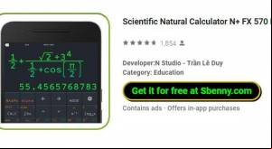 Scientific Natural Calculator N+ FX 570 ES/VN PLUS MOD APK