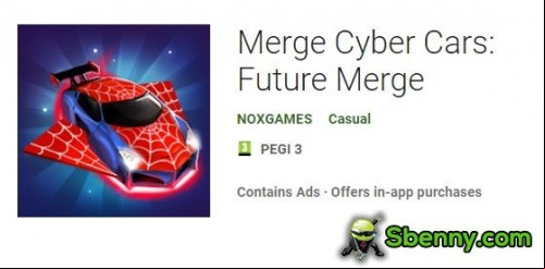 Merge Cyber Cars: Future Merge MOD APK