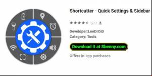 Shortcutter - Quick Settings​ &amp; Sidebar MOD APK