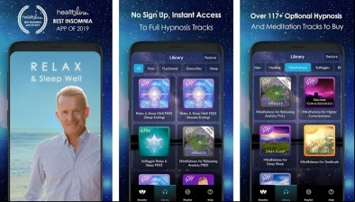 Relax &amp; Sleep Well: Hypnosis and Meditation MOD APK