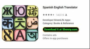 Spanish English Translator MOD APK