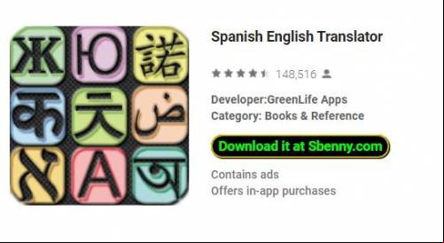 Spanish English Translator MOD APK