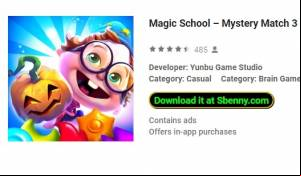 Magic School – Mystery Match 3 Puzzle Game MOD APK