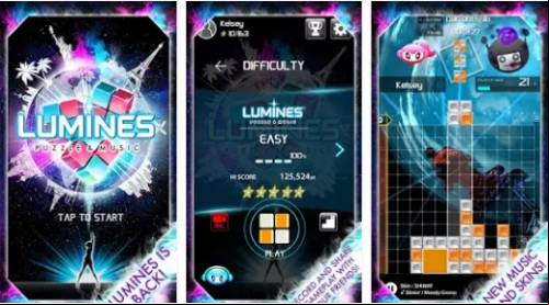 LUMINES PUZZLE AND MUSIC APK