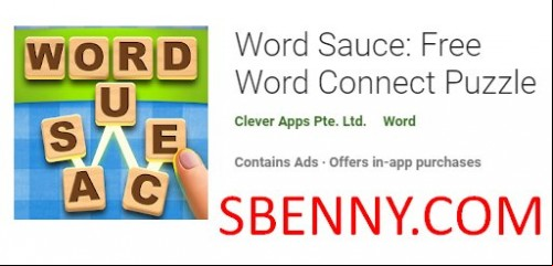 Word Sauce: Free Word Connect Puzzle MOD APK